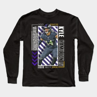 Kyle Hamilton Paper Poster Version 10 Long Sleeve T-Shirt